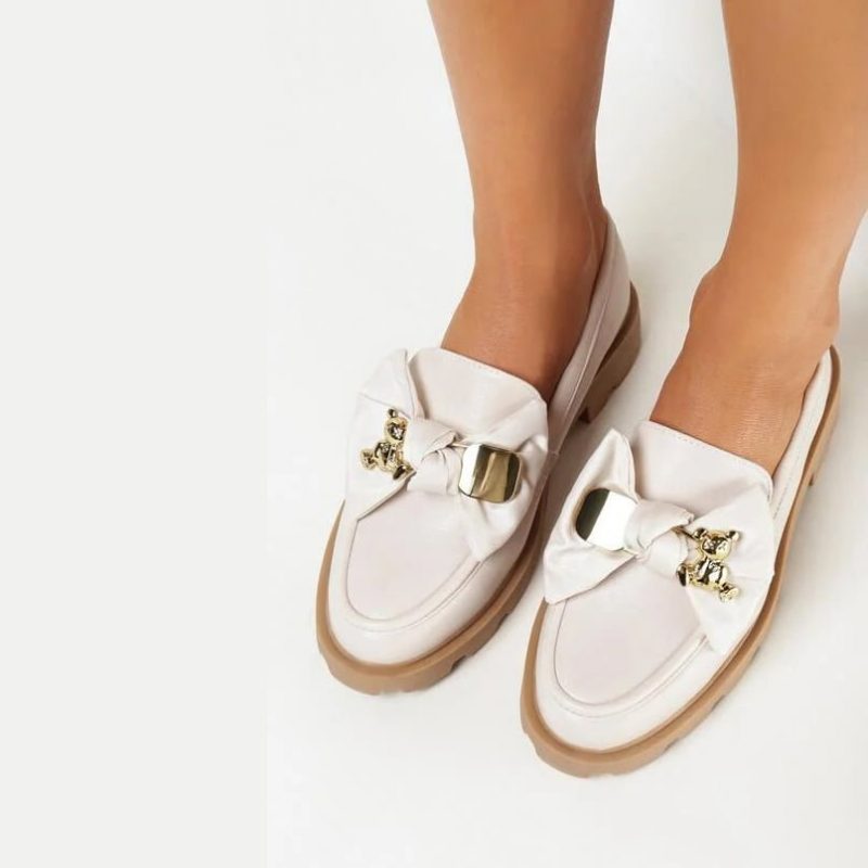 Mocassins avec nœud sur le nez Asemase