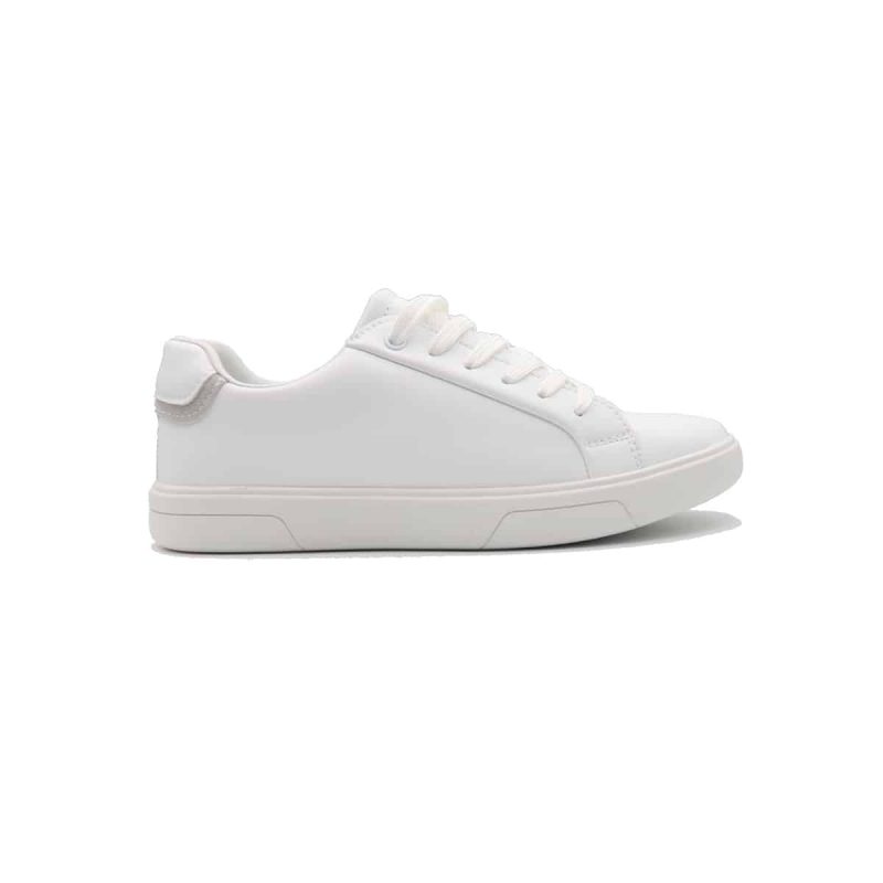 Baskets à lacets avec talon contrastant – Image 2