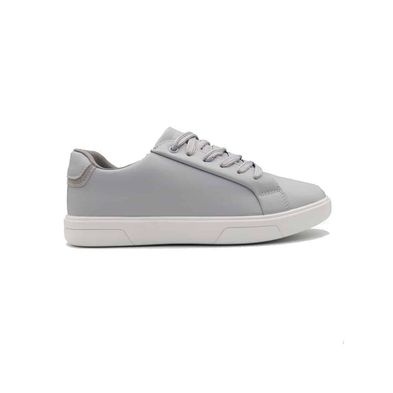 Baskets à lacets avec talon contrastant – Image 4