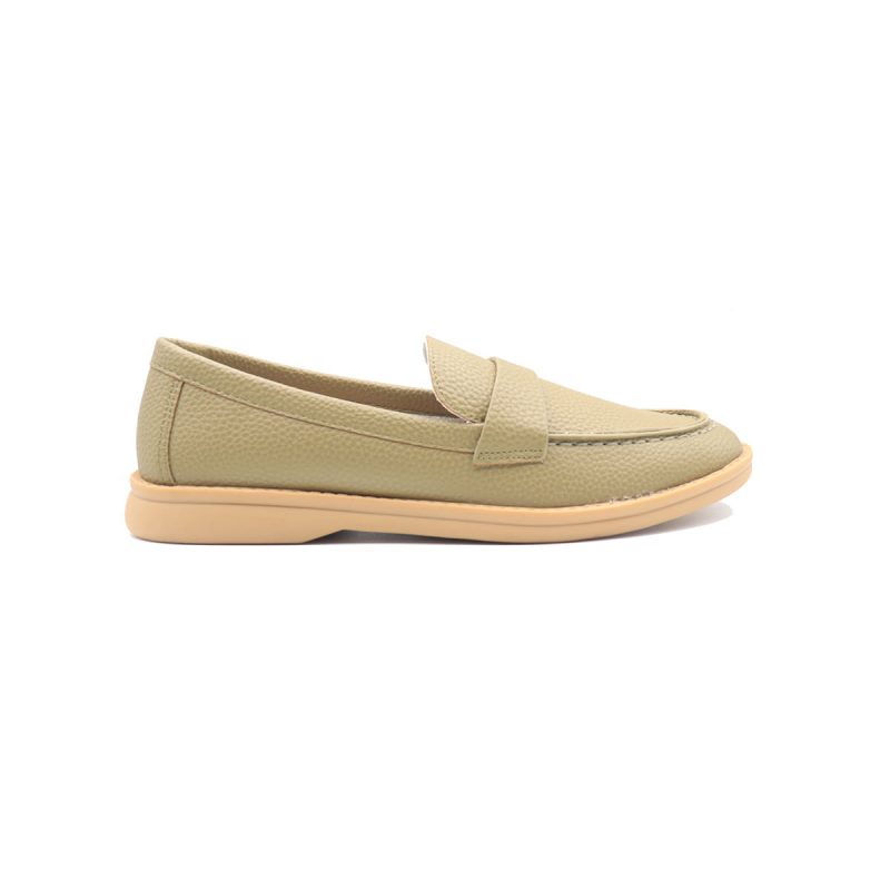 Mocassins à plateforme à enfiler basiques, talon bloc – Image 8
