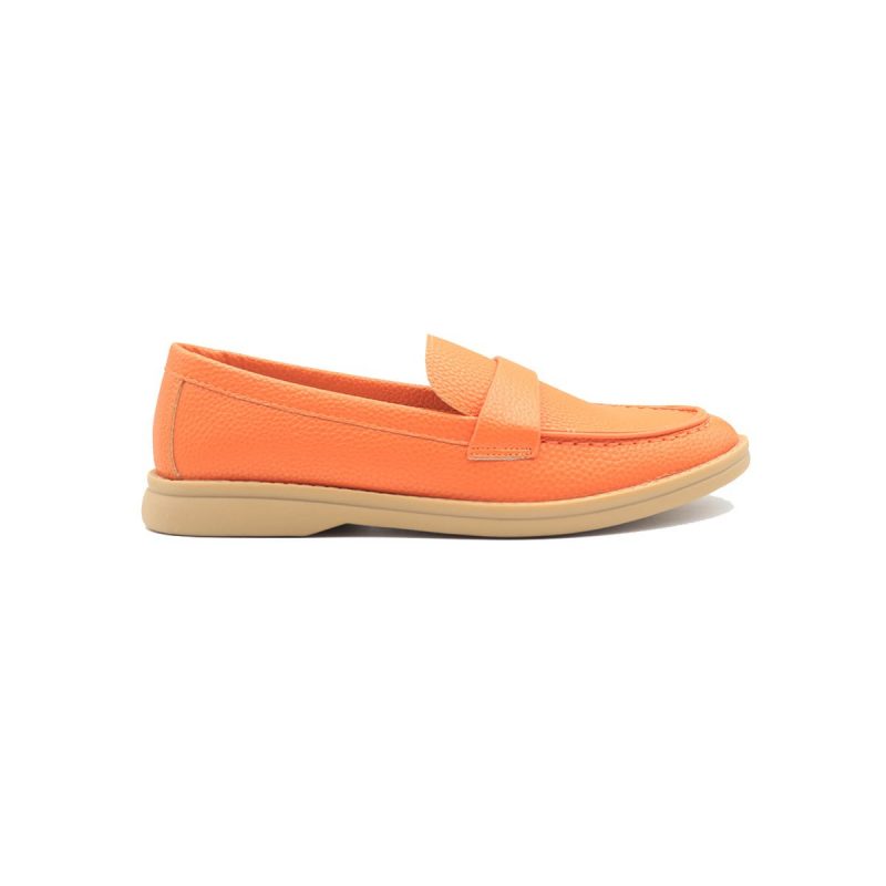 Mocassins à plateforme à enfiler basiques, talon bloc – Image 6