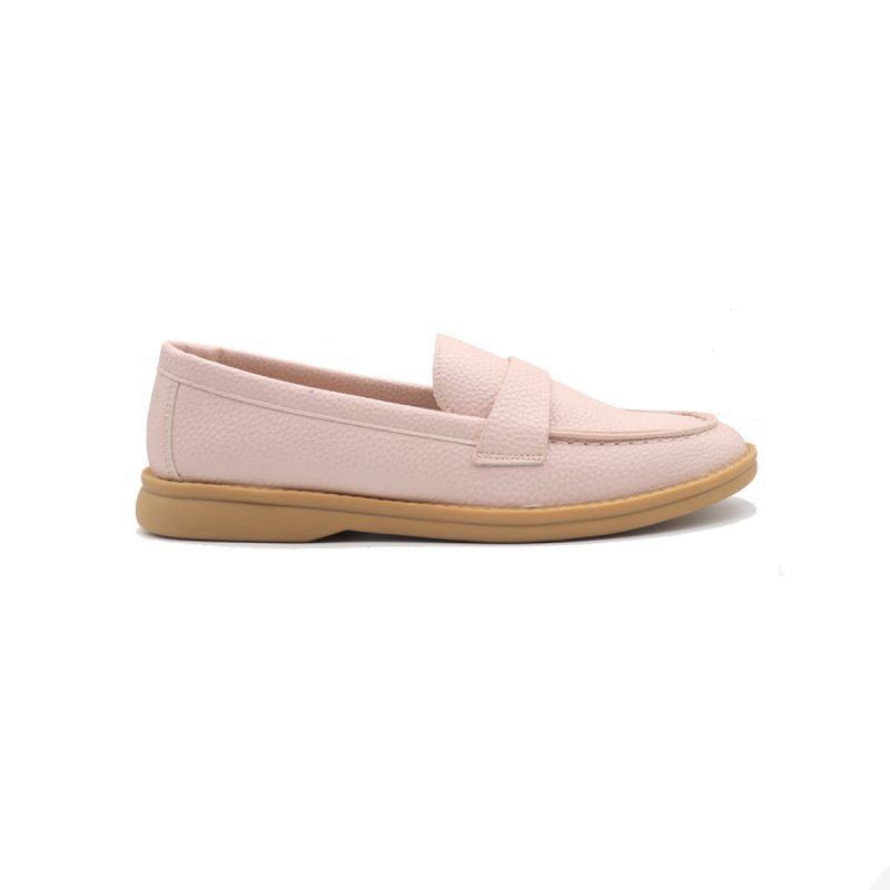 Mocassins à plateforme à enfiler basiques, talon bloc – Image 5