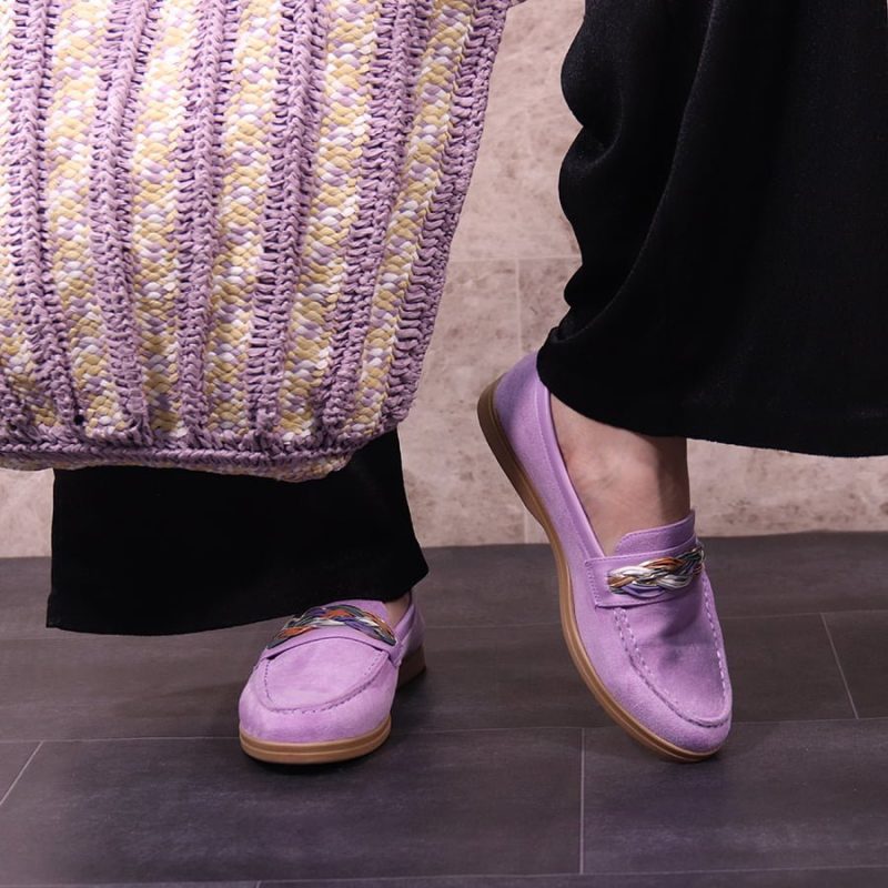 Mocassin léger doté d'une semelle souple