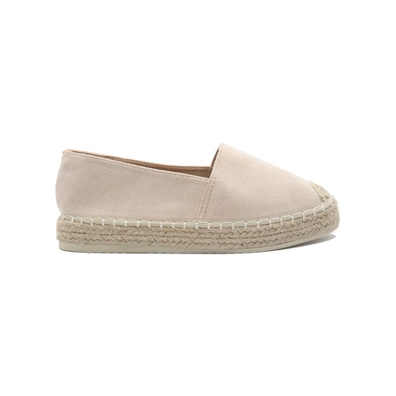 Espadrilles compensées en daim – Image 3