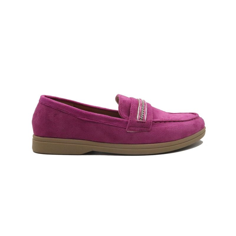 Mocassins souples en daim synthétique – Image 7