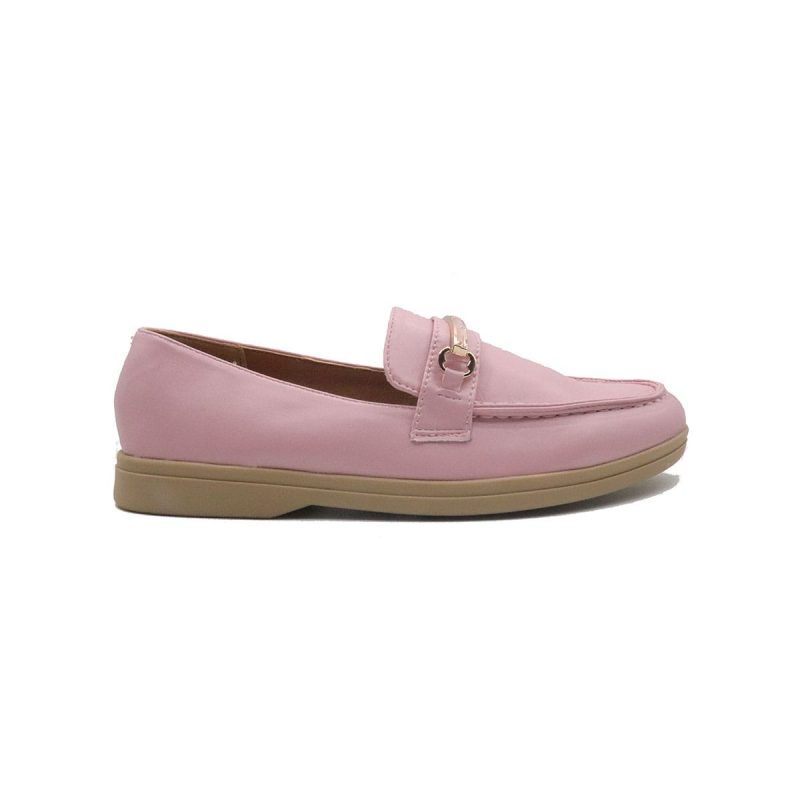 Mocassins à talon plat avec décor métallique – Image 3