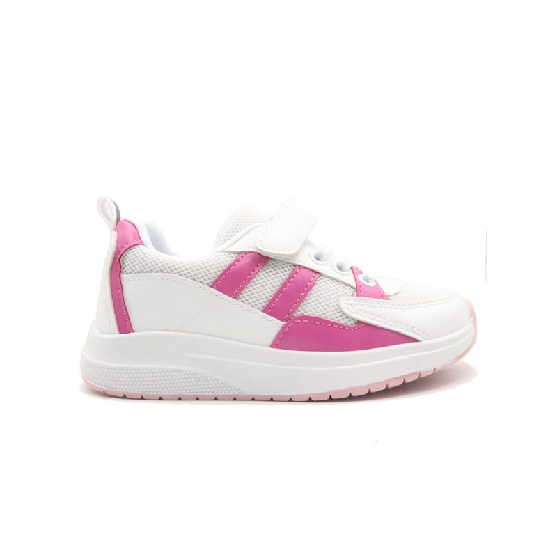 Baskets pour filles à scratch et lacet élastique – Image 3
