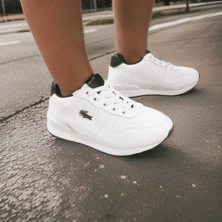 Baskets lacoste outdoor joggeur pour enfant
