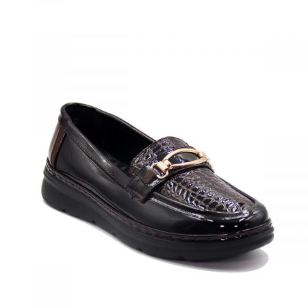 Mocassins plats avec semelle orthopédique