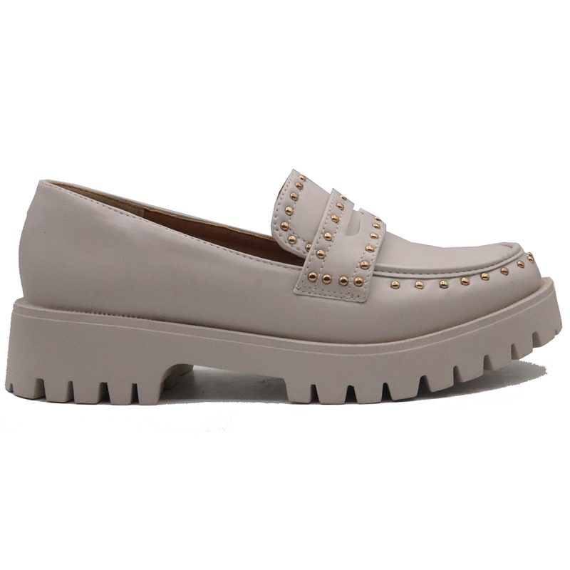 Mocassin avec des clous dorés décoration – Image 4