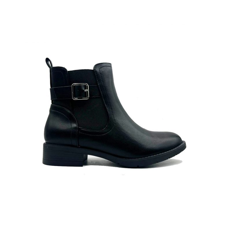 Bottines à petit talon avec boucle – Image 2