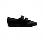 femme-mocassins-pointus-c3a0-bouclesen-cuir-noir-jonak-mocassins