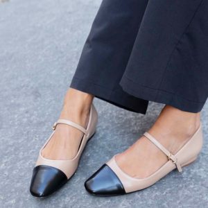 Ballerines plates avec boucle