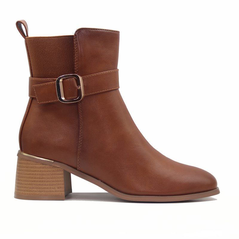 Bottines chic ornées d'une boucle tendance – Image 3