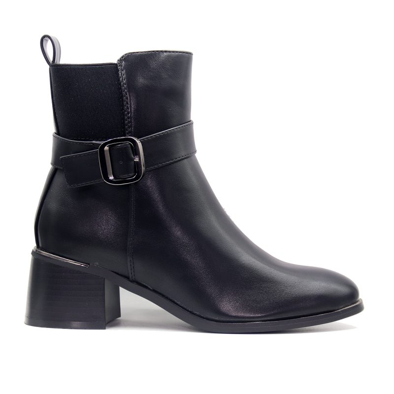 Bottines chic ornées d'une boucle tendance – Image 4
