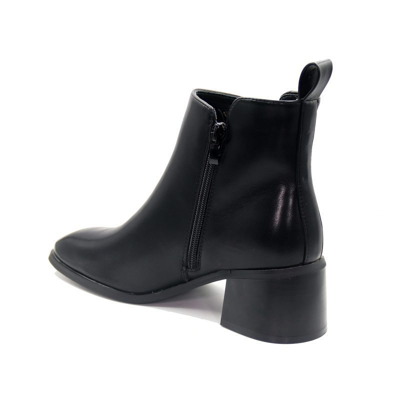 Bottines modernes avec fermeture zippée apparente – Image 6