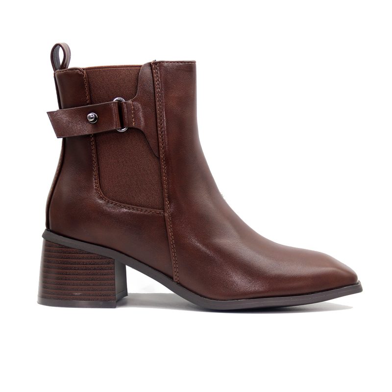 Bottines à talon bloc au style raffiné – Image 8
