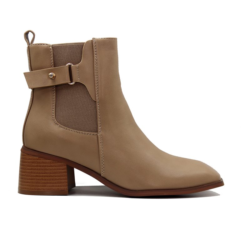 Bottines à talon bloc au style raffiné – Image 10