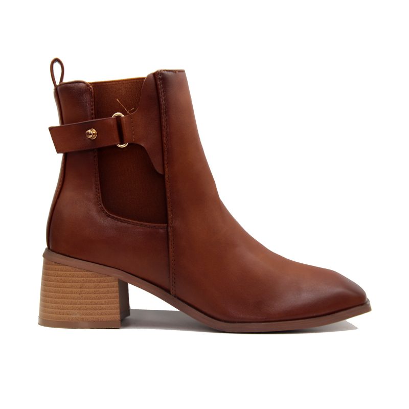 Bottines à talon bloc au style raffiné – Image 11