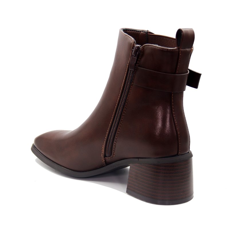Bottines à talon bloc au style raffiné – Image 7
