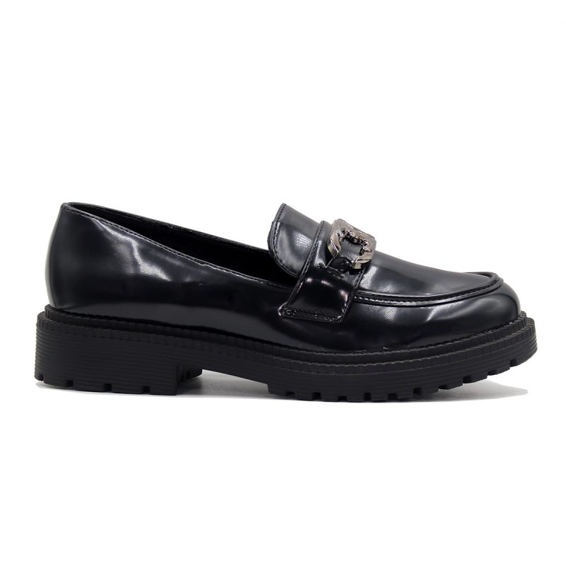 Mocassins à semelle épaisse avec boucle décorative – Image 2