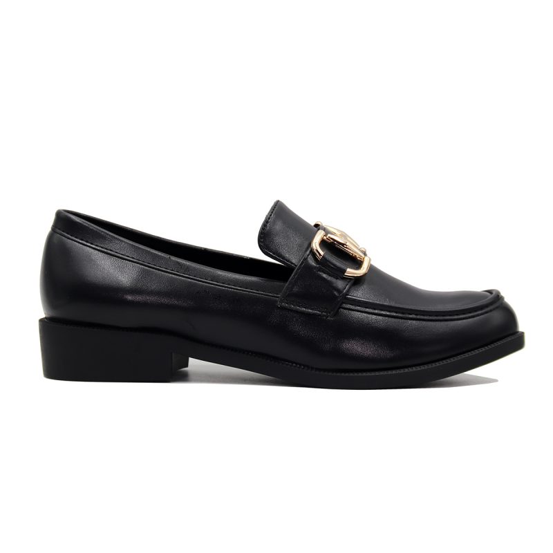Mocassins synthétiques avec boucle décorative – Image 6
