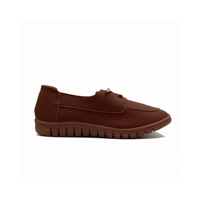 Chaussure orthopédique au design moderne avec surpiqûres élégantes – Image 4