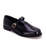 Mocassin verni avec bride réglable