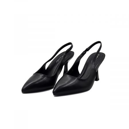 Escarpins slingback à talon haut et bout pointu
