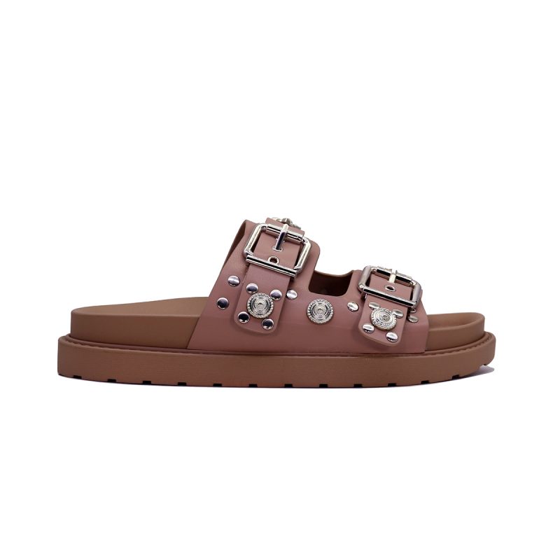 Mules à double boucle et détails métalliques – Image 4