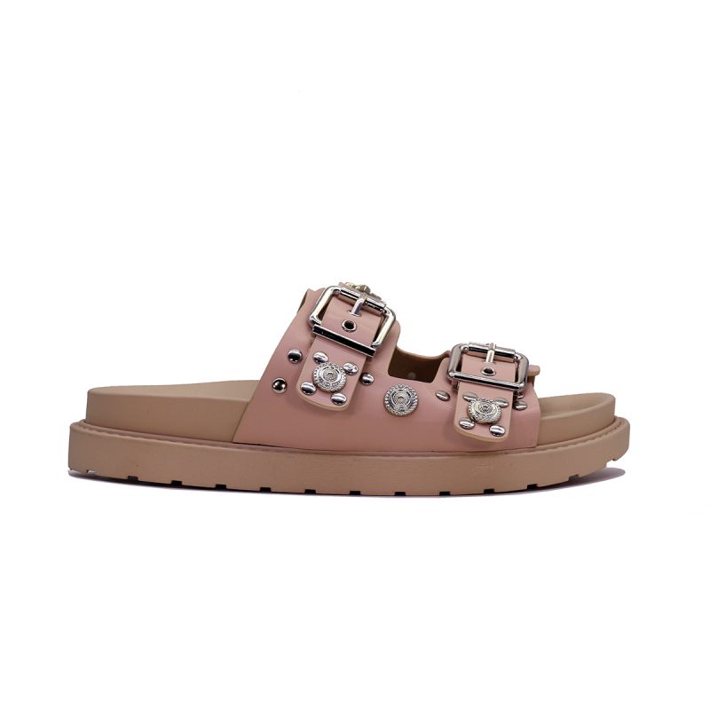 Mules à double boucle et détails métalliques – Image 5