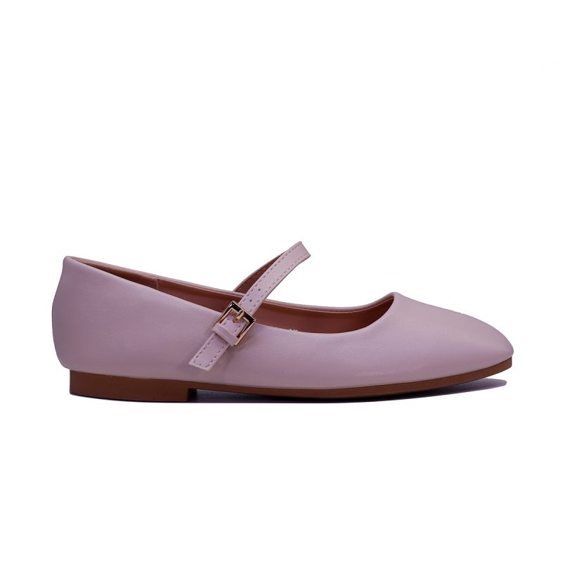 Ballerines vernies à bride fine et boucle dorée – Image 5