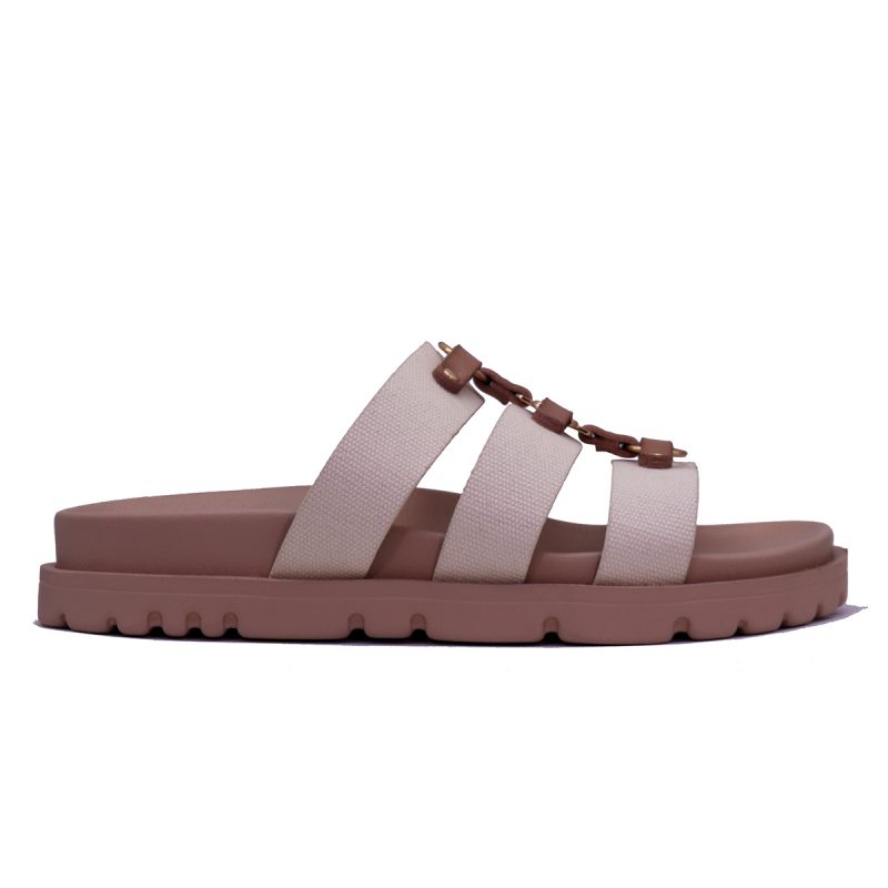 Mules à brides croisées avec semelle épaisse et détails métalliques – Image 8