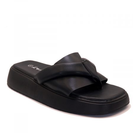 Mule plateforme matelassée confort chic