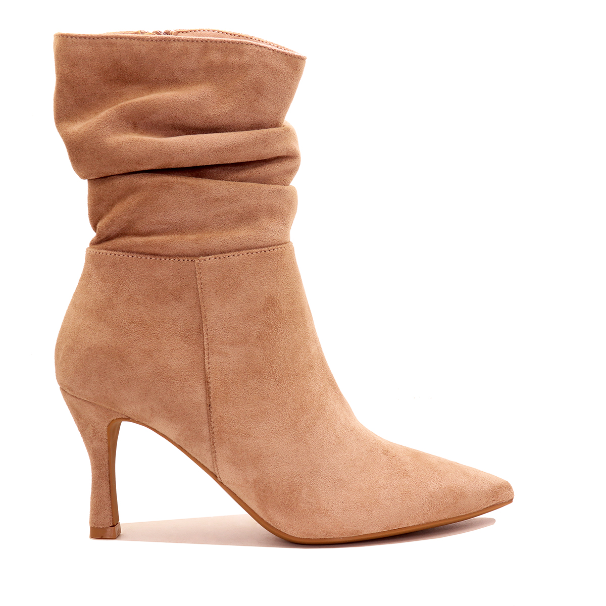 Bottine plissée à talon aiguille – Élégance et audace – Image 8