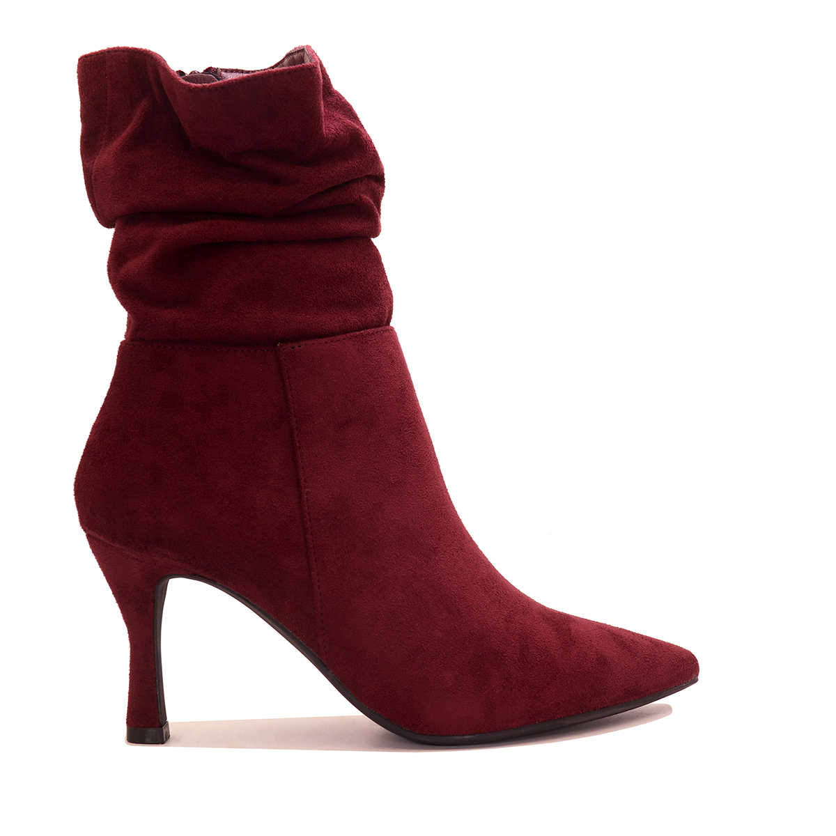 Bottine plissée à talon aiguille – Élégance et audace – Image 6