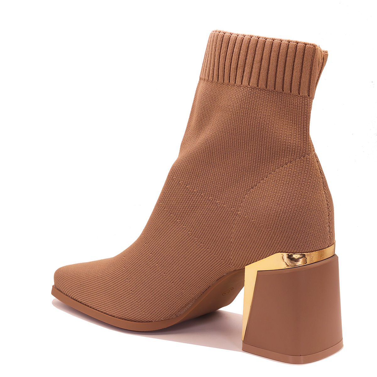 Bottes à semelle compensée et fermeture latérale – Image 2