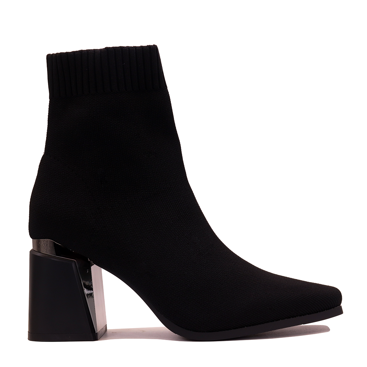 Bottes à semelle compensée et fermeture latérale – Image 4