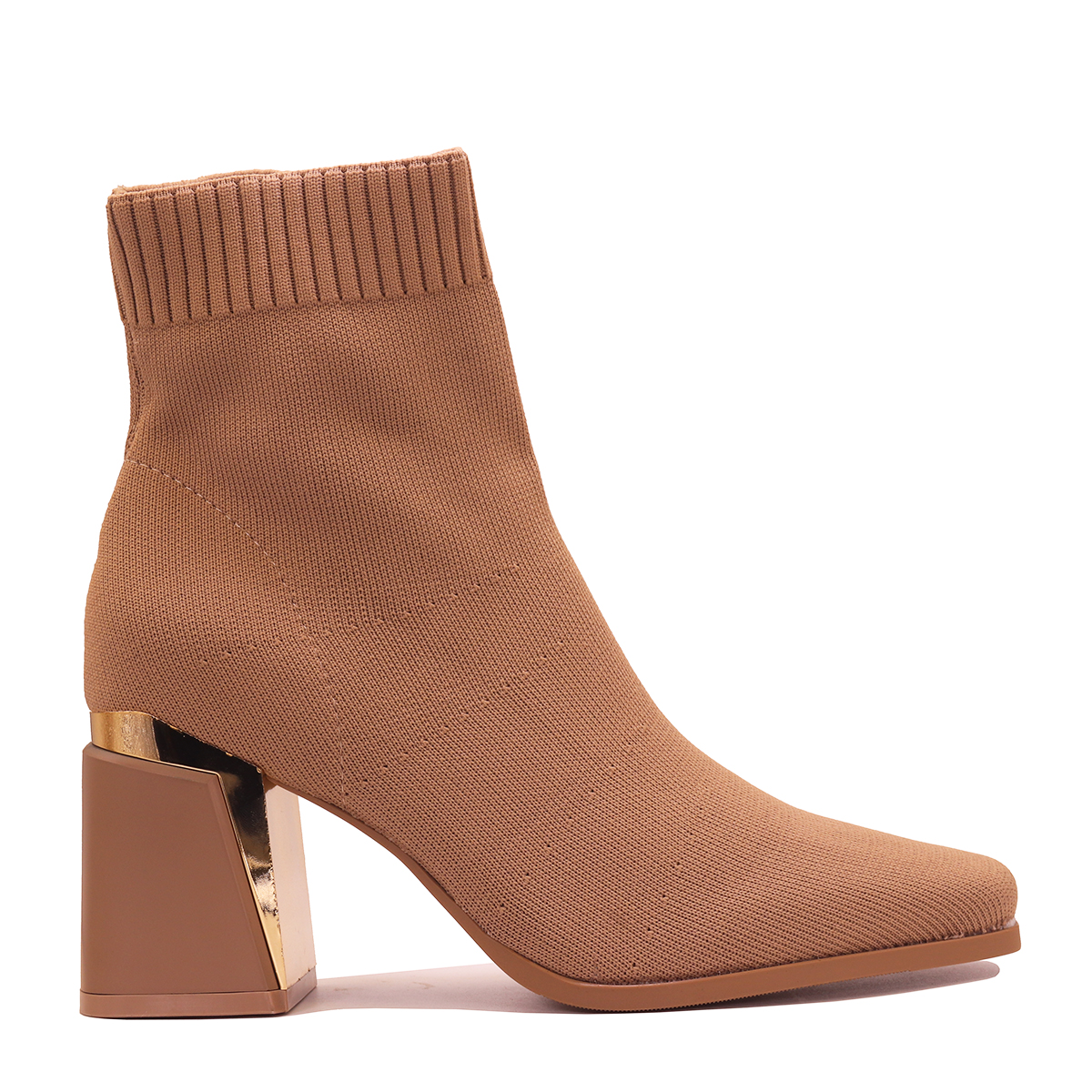 Bottes à semelle compensée et fermeture latérale – Image 5