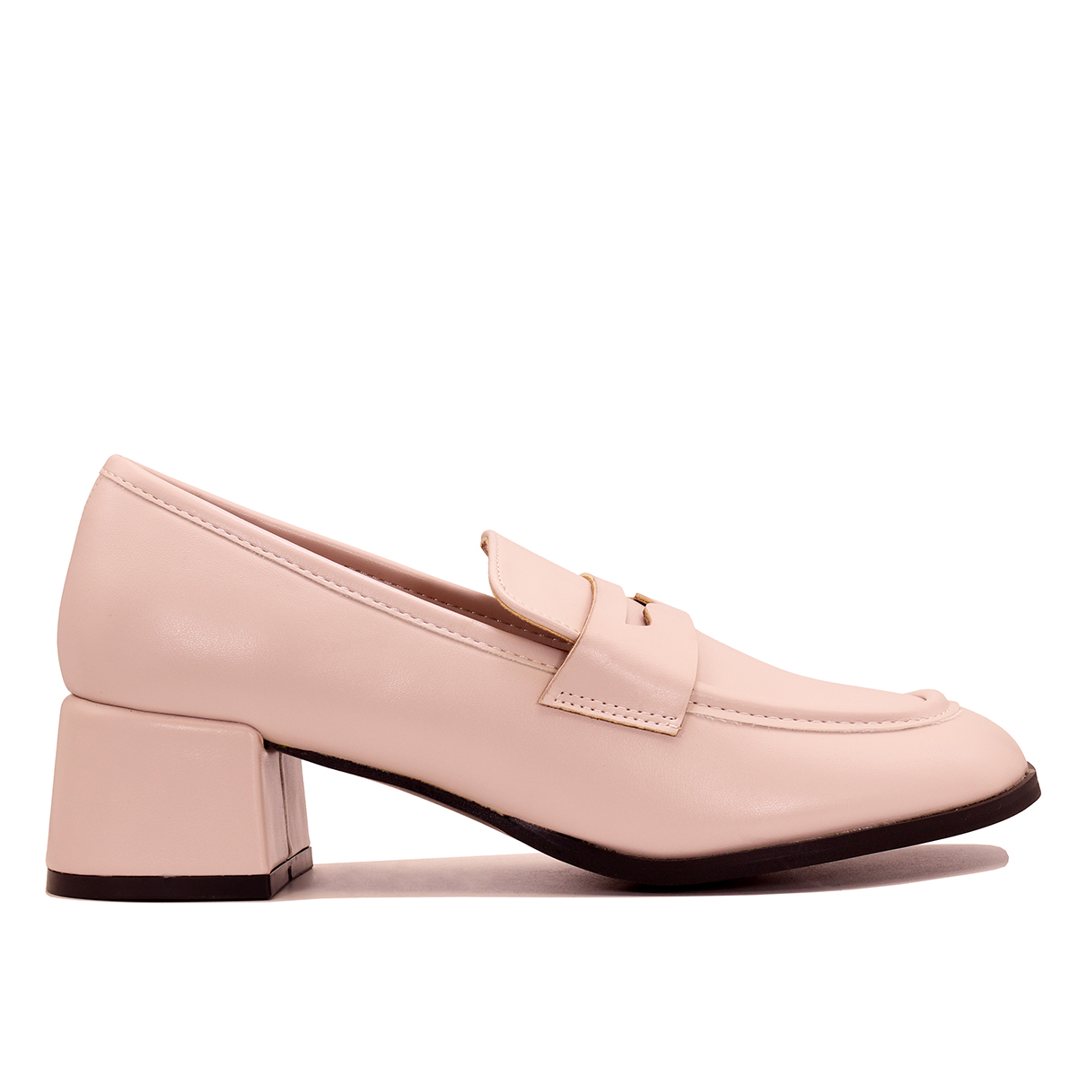 Mocassin à talon carré minimaliste – Image 6