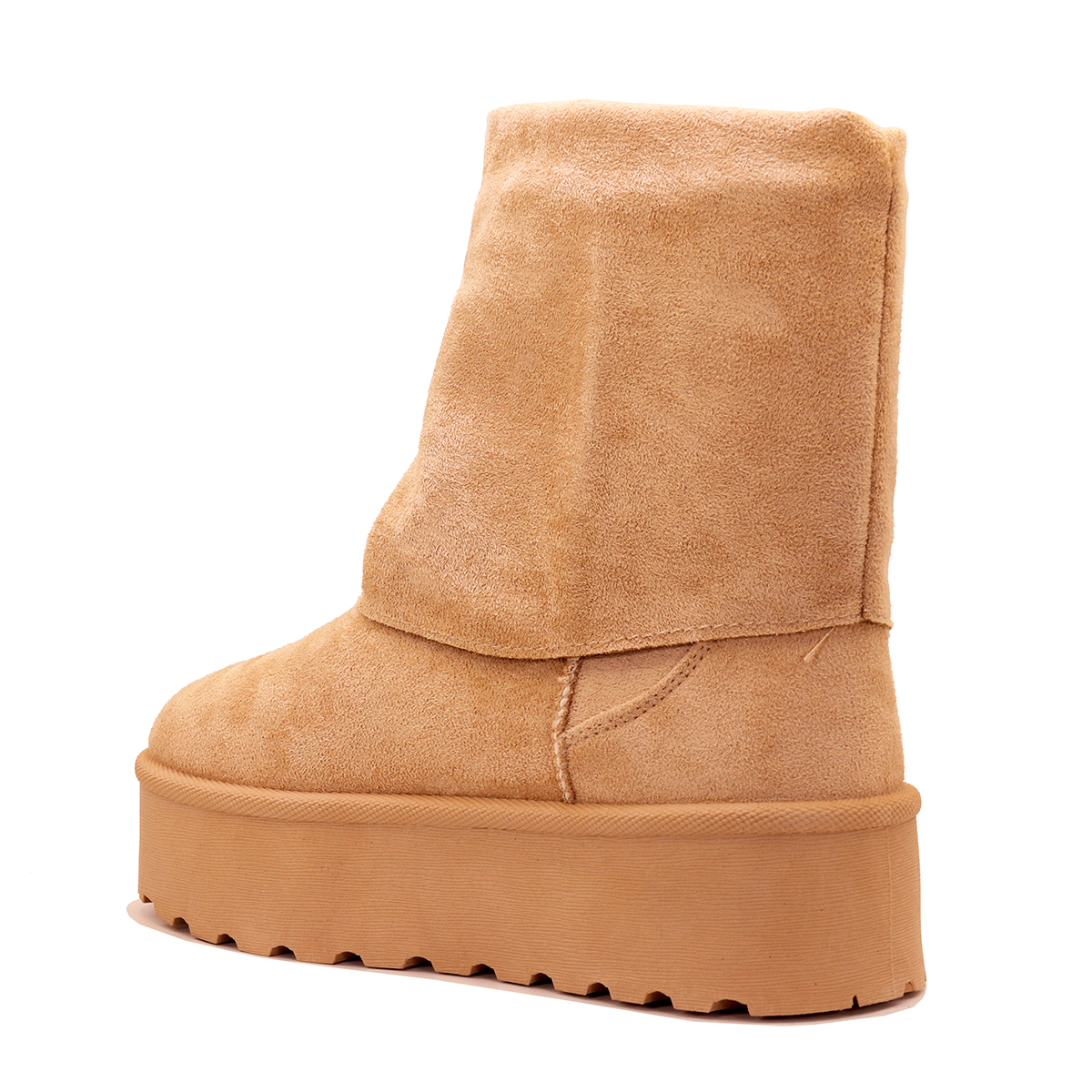 Bottines fourrées à plateforme façon UGG – Image 2