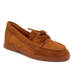 Mocassin bateau en suède souple