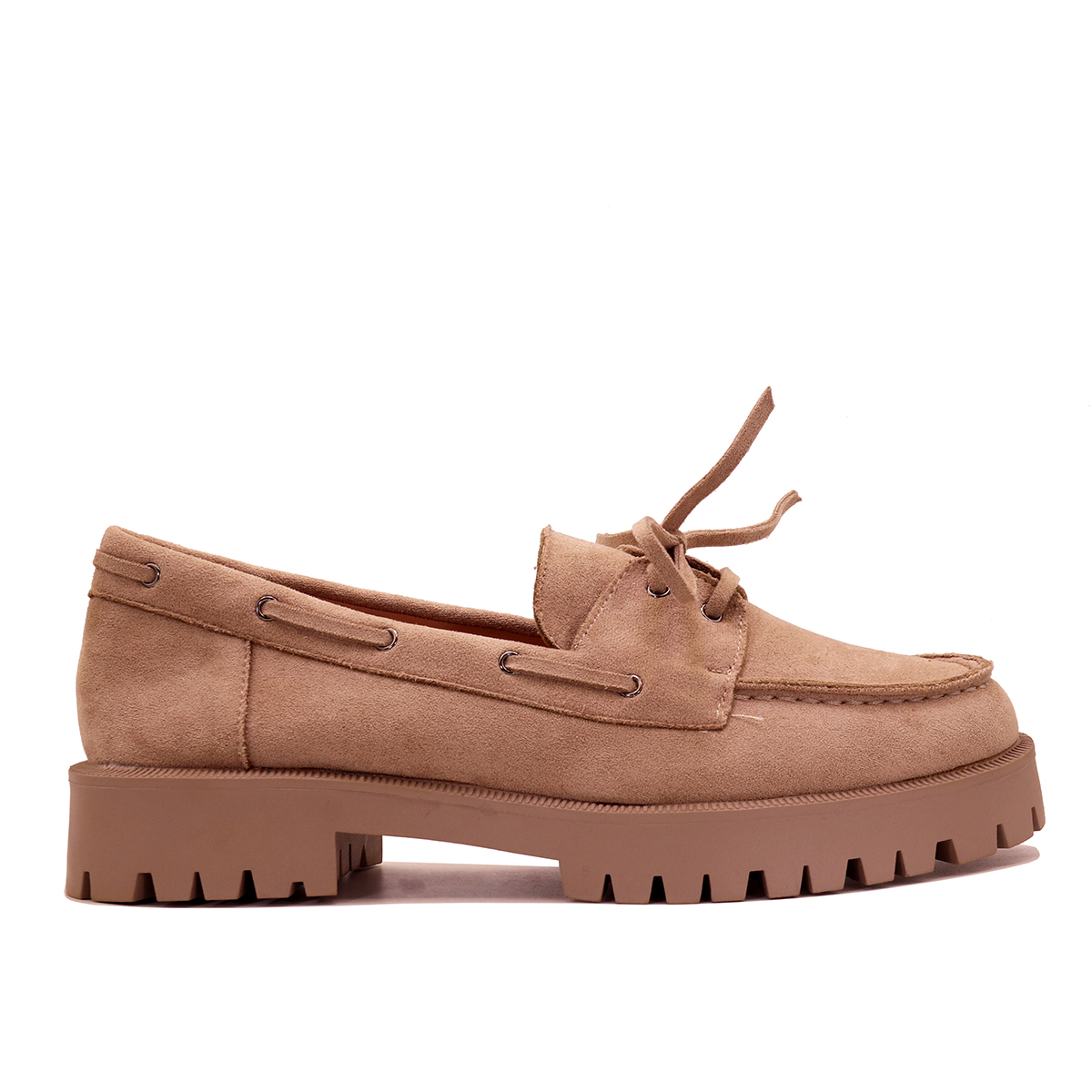 Mocassin compensé à semelle crantée – Image 2